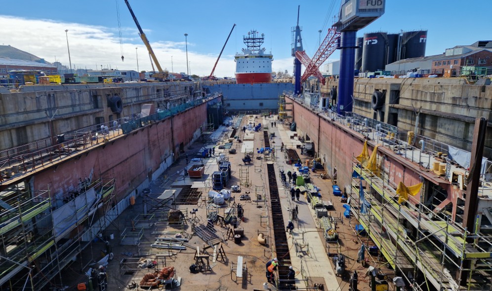 Refurbishment of Dock-Titan