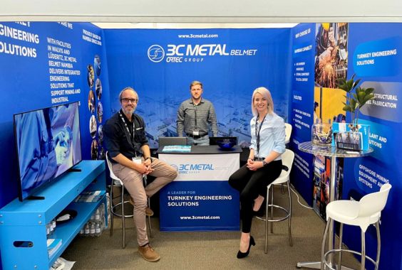 3C Metal Belmet Namibia engages with industry and young professionals at two Namibian exhibitions